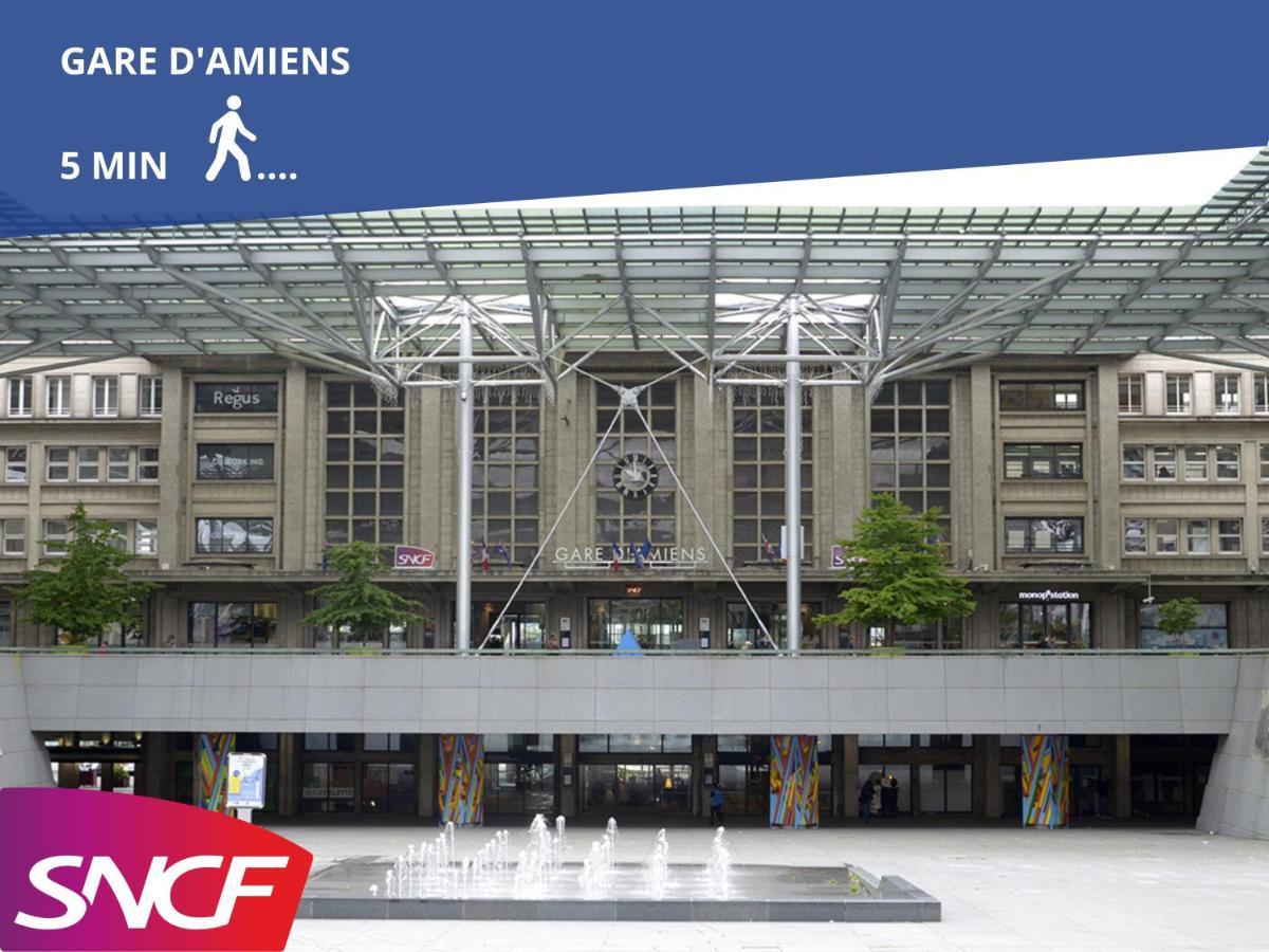 Spa Sous Les Etoiles - Cinema - Netflix - Parking - Gare Amiens Exterior photo